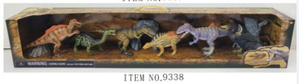 Dinosaurio de 9" Caja Larga de 6 Piezas