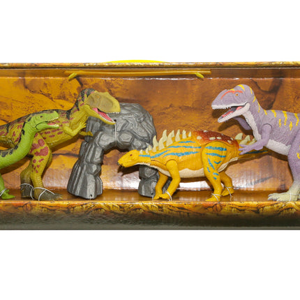 Dinosaurio de 9" Caja Larga de 6 Piezas